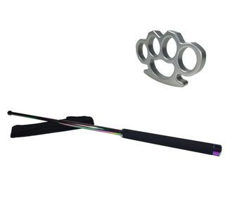 Set teleskopskih štapova 66 cm + srebrna kutija debljine 1 cm
