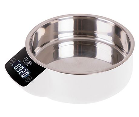 Precizna kuhinjska vaga s metalnom zdjelom Adler