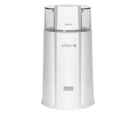 Elektrický mlýnek na kávu Aroma G10, kapacita 50 g, 160 W, Teesa, bílý