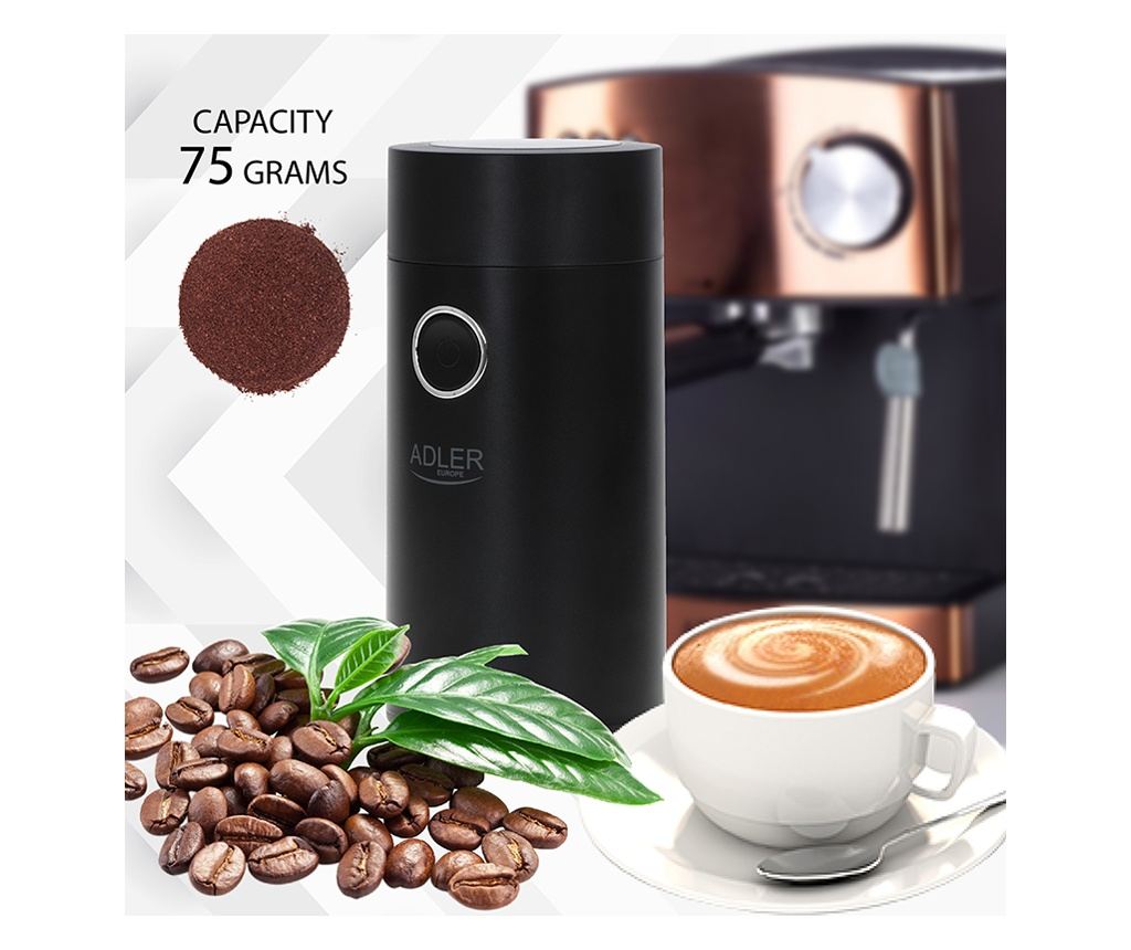 Rasnita Cafea Neagra AD 4446 pentru Bucatarie - 3