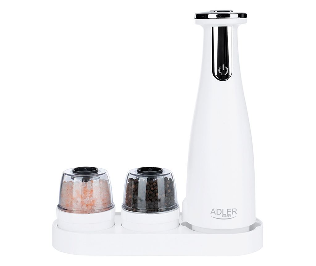 Set Rasnite Electrice Condimente USB Adler Alb - 2
