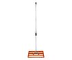Grebla de nivelare a gazonului de gradina T-Mech de 50 cm - portocaliu