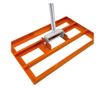 Grebla de nivelare a gazonului de gradina T-Mech de 50 cm - portocaliu