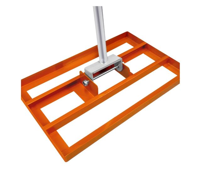 Grebla de nivelare a gazonului de gradina T-Mech de 50 cm - portocaliu