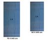 Set 2 prosoape absorbante si rezistente la decolorare, 100% Bumbac Jacquard, densitate 480 gsm, 50x100cm + 70x140 cm, Thalassa, thumbnail 3