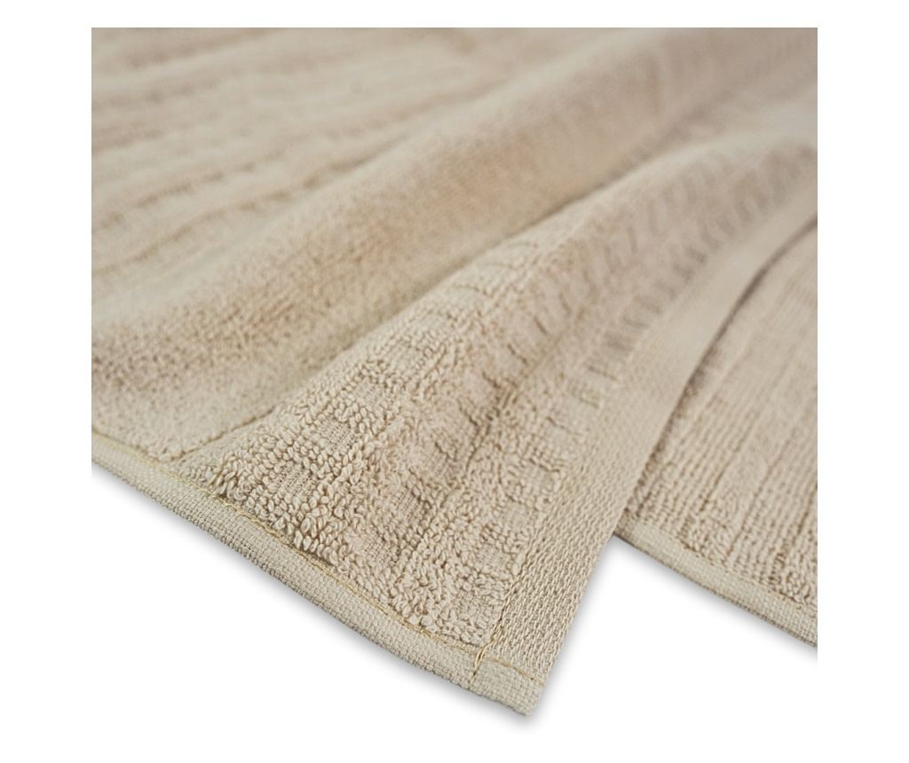 Set 2 prosoape absorbante si rezistente la decolorare, 100% Bumbac Jacquard, densitate 480 gsm, 50x100cm + 70x140 cm, Asterius, - 2