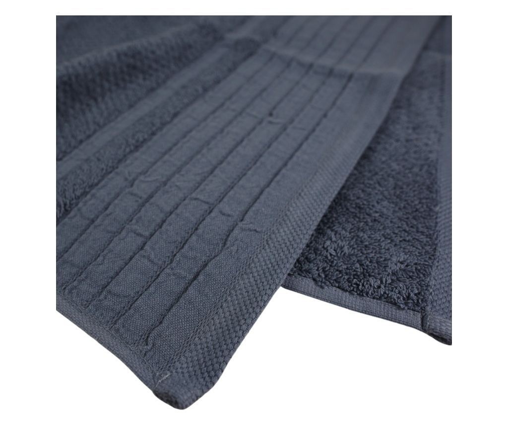 Set 2 prosoape absorbante si rezistente la decolorare, 100% Bumbac Jacquard, densitate 520 gsm, 50x100cm + 70x140 cm, Gunnr, Den - 2