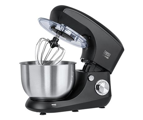 [title] Večnamenski kuhinjski robot Easy Cook črne barve 1400 W Teesa
