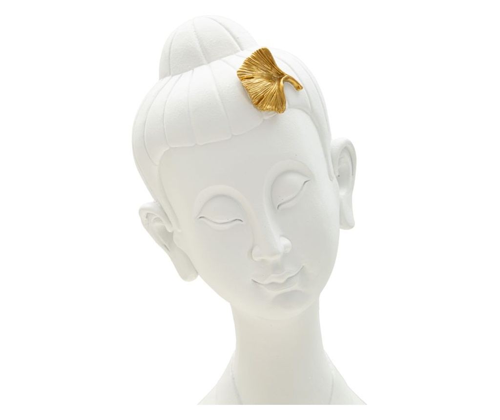Dekoracija Buda Bijela 22 cm - 2