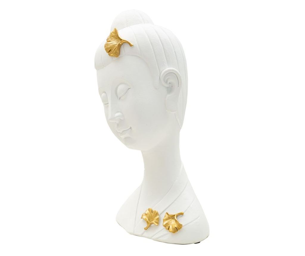 Dekoracija Buda Bijela 22 cm - 4