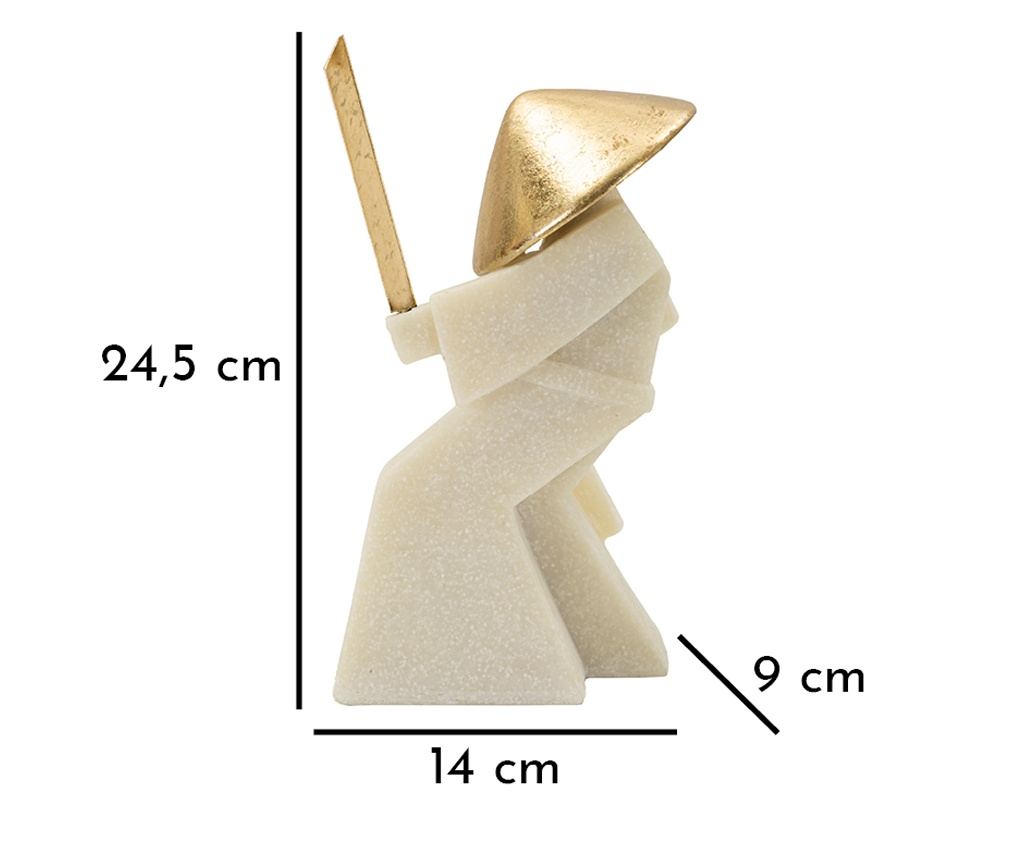 Ukras Samira Bijeli 14 cm - 8
