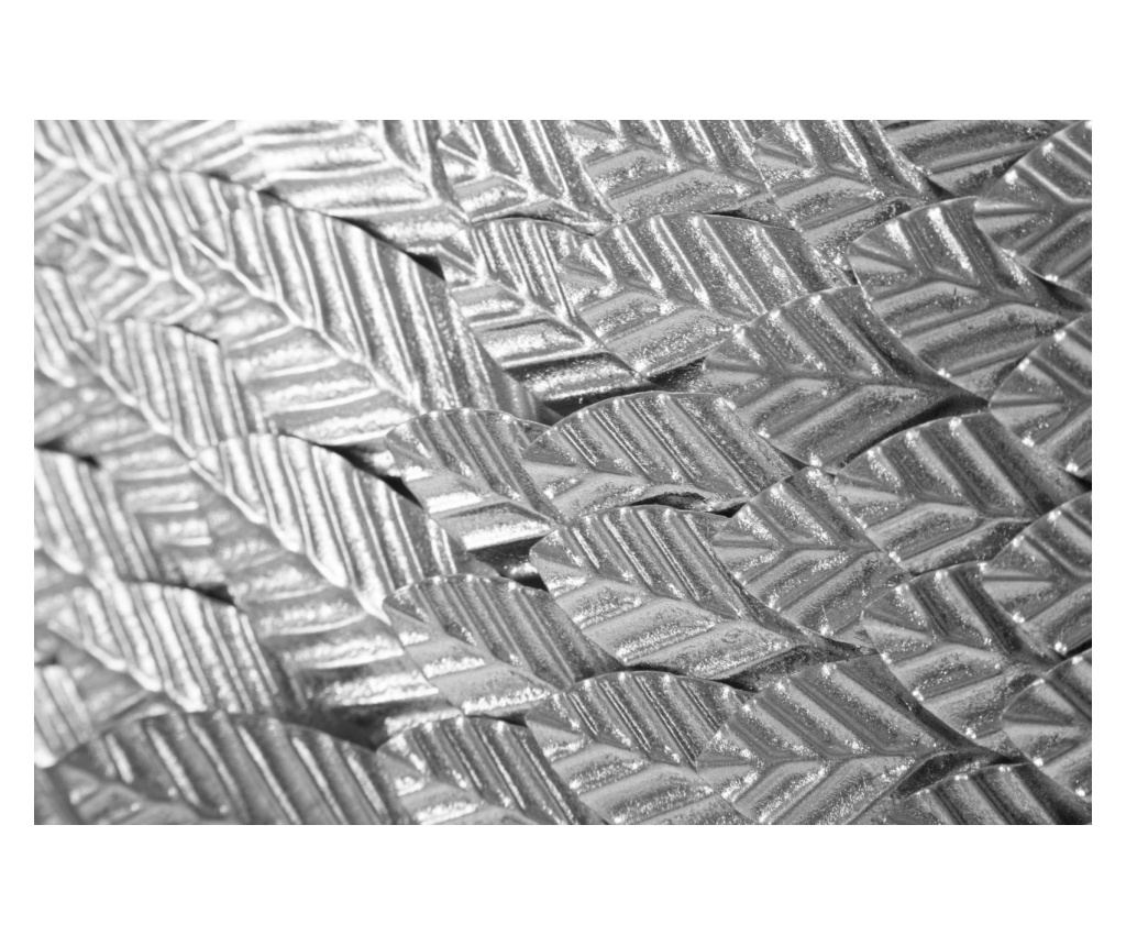 Zidna umjetnost Ali Silver 38 cm (2 kom) - 3