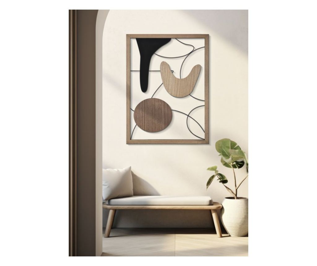 Zidna umjetnost Astroy bež 60 cm - 5