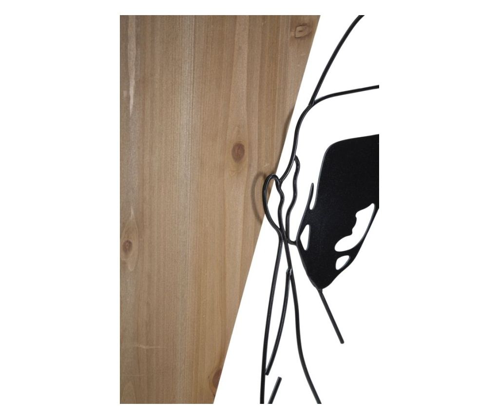 Zidna umjetnost Stripe crna 50 cm - 3