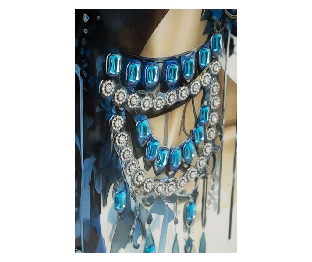 Zidna umjetnost Altea Blue 82 cm - 4