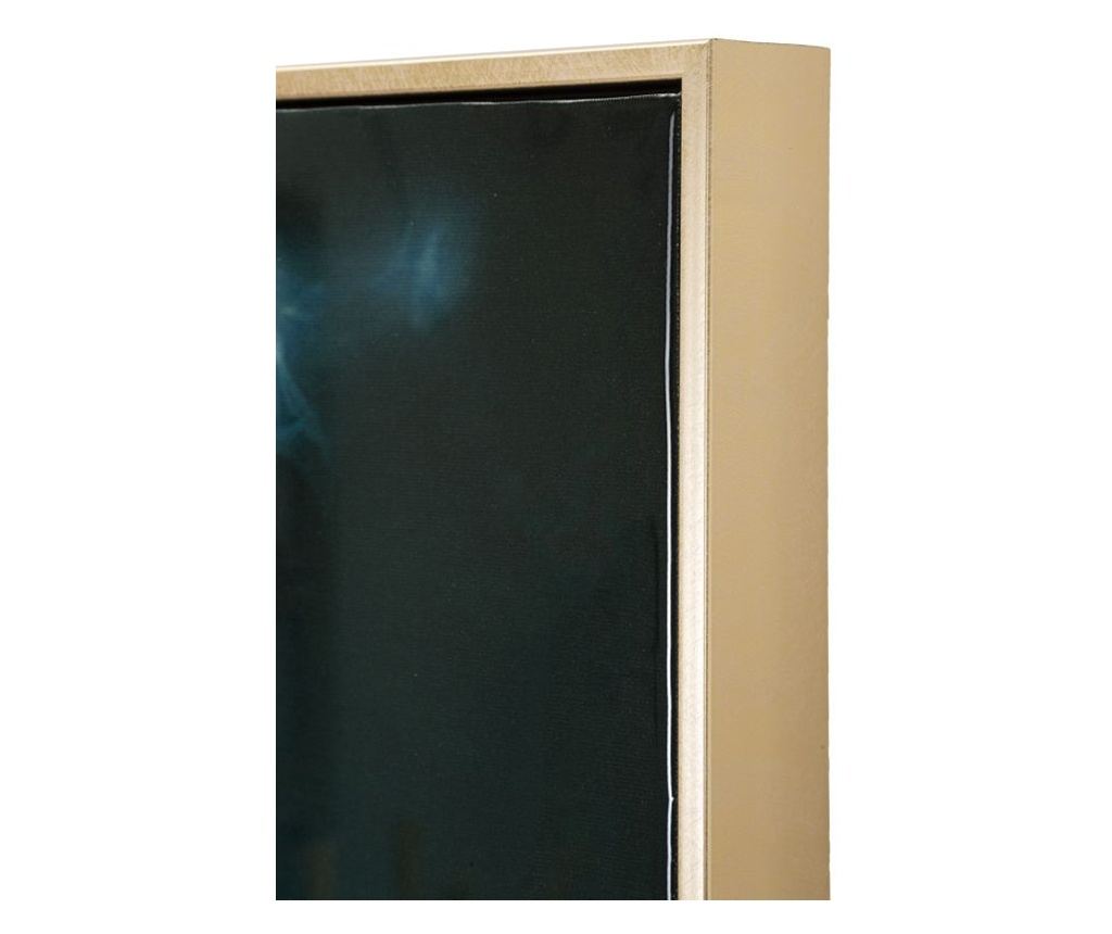 Zidna umjetnost Kongy plava 62 cm - 5