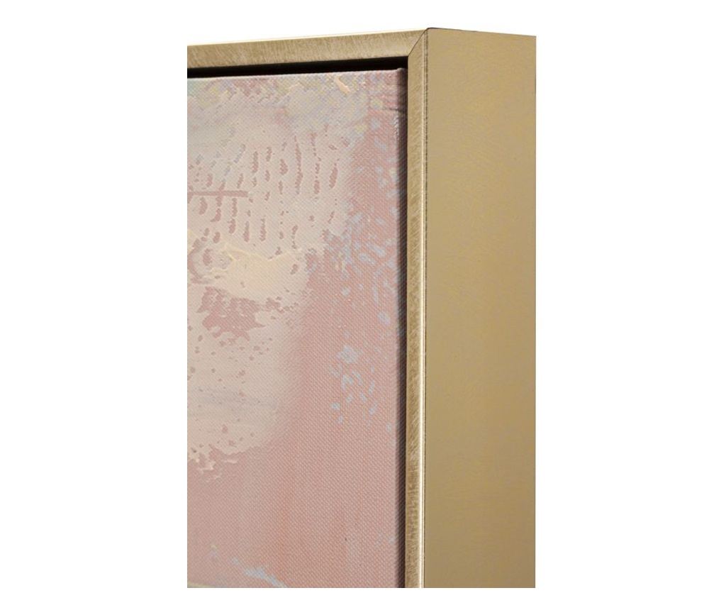 Zidni ukras Okvir Ružičasti 82 cm - 5