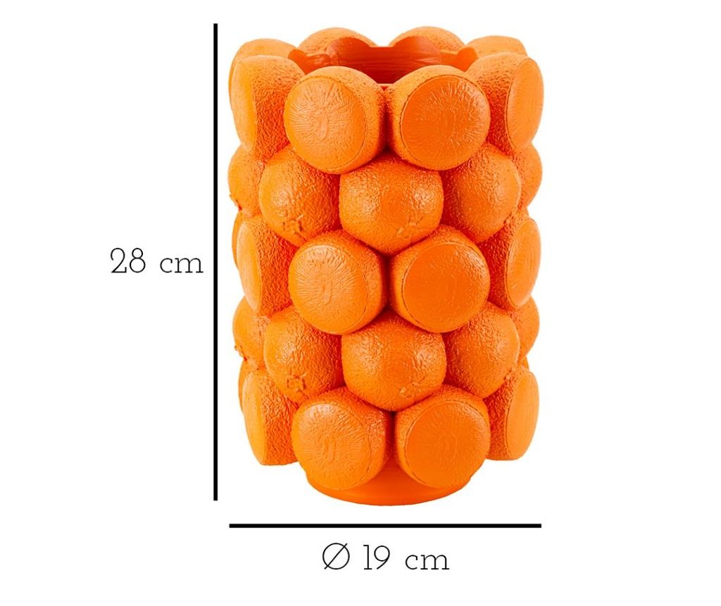Vaza Narančasto Narančasta 19 cm - 7