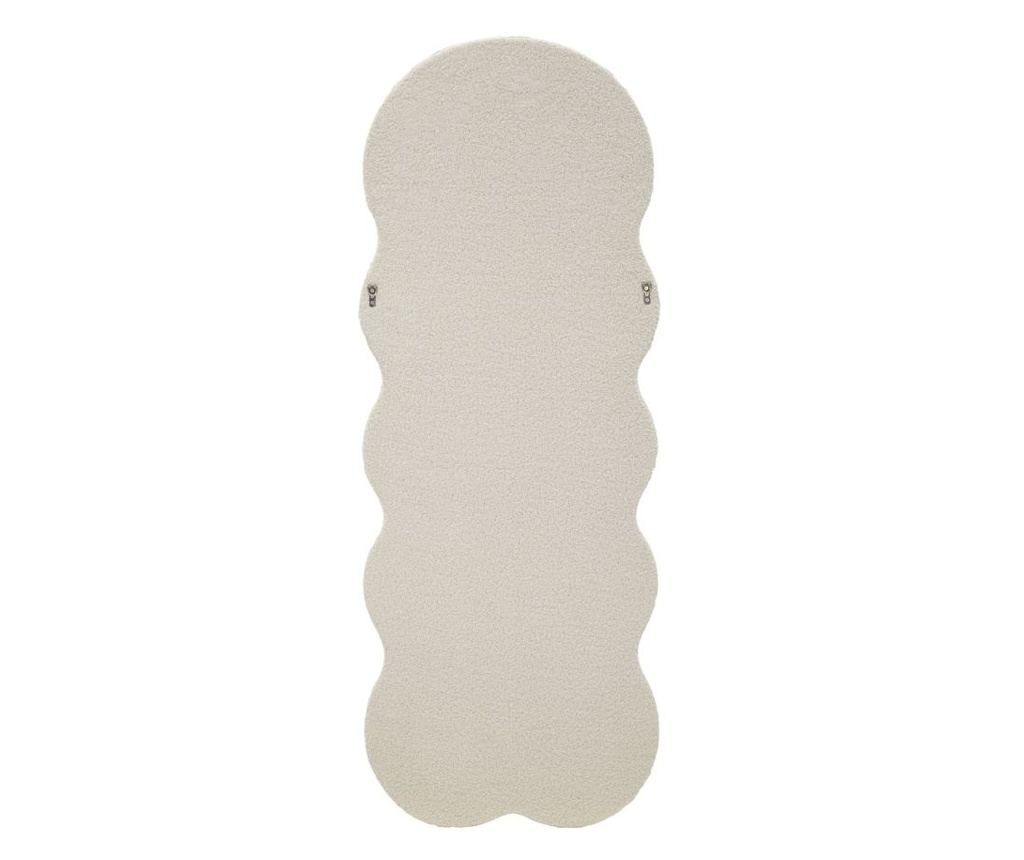 Zidno ogledalo Teddy bež 40 cm - 6