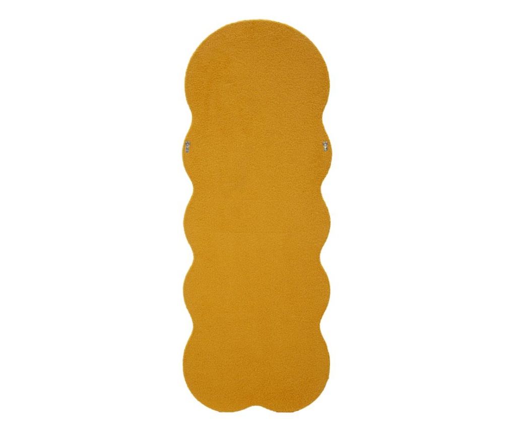 Zidno ogledalo Teddy žuto 40 cm - 6