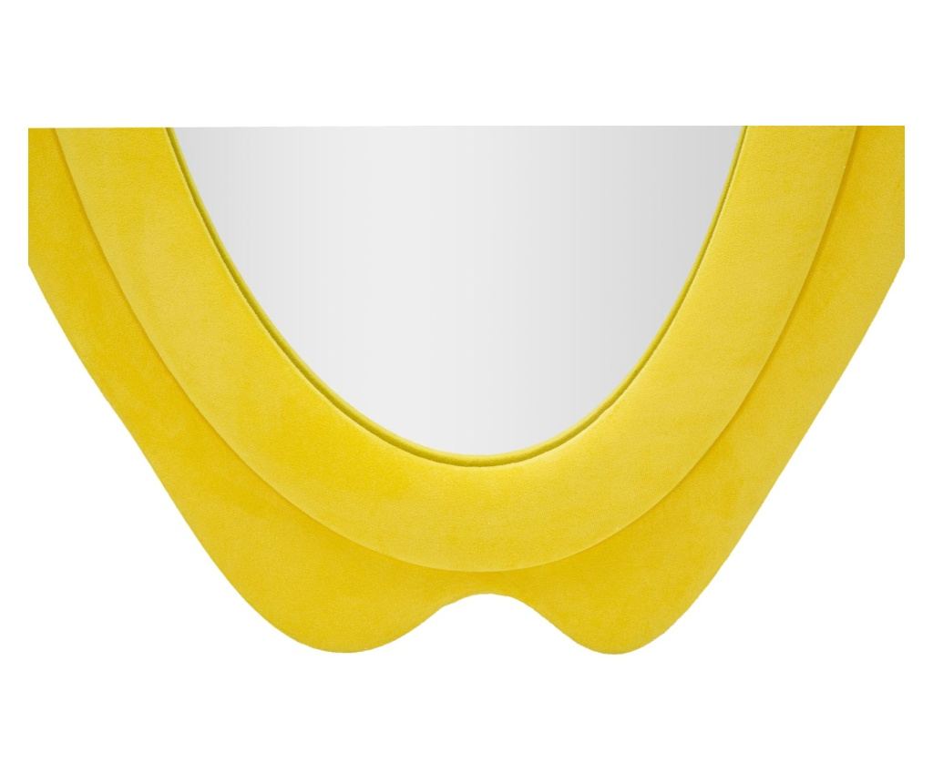 Zidno ogledalo Chanel žuto 40 cm - 4