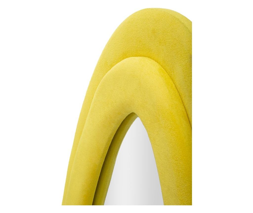 Zidno ogledalo Chanel žuto 40 cm - 5