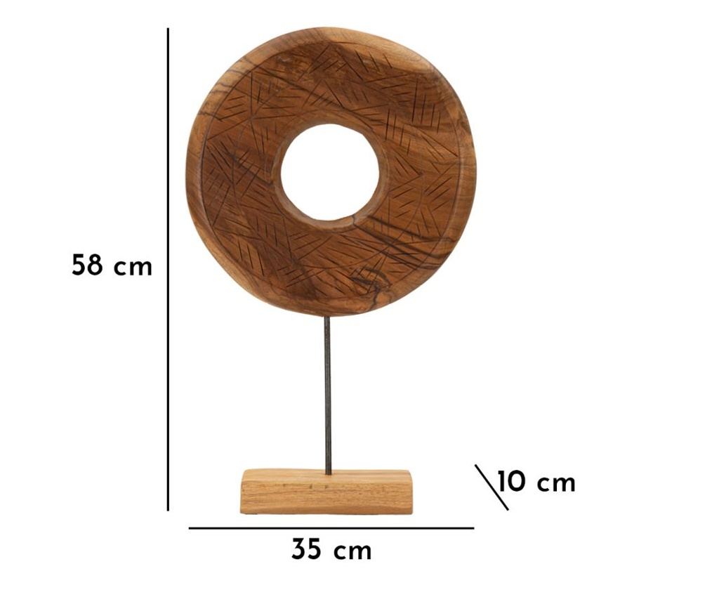 DORAT SKULPTURA TIKOVINA CM 35X10X58 - 9