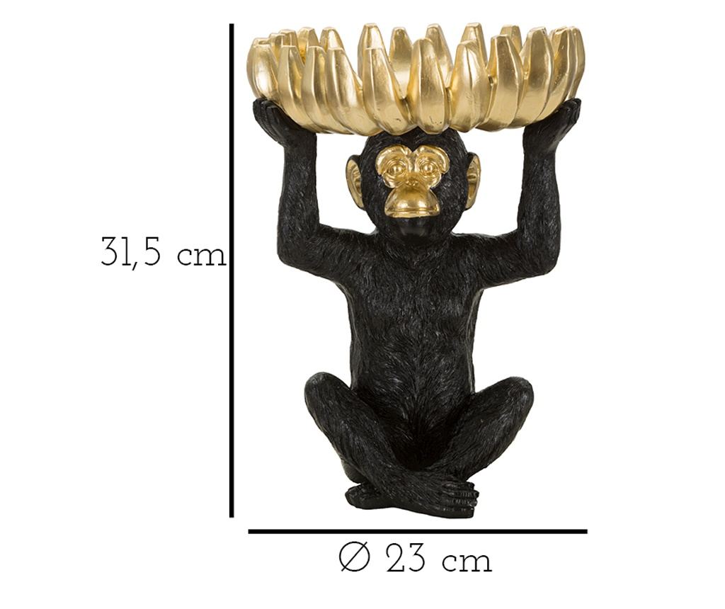 Ukras Majmun Crni 23 cm - 7