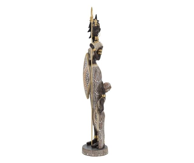 Διακόσμηση φυλή Μασάι με γιο εκ. 11,5x8,5x46