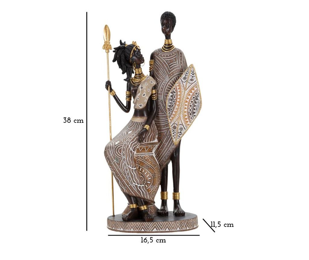 Ukras Masai Bež 16 cm - 6