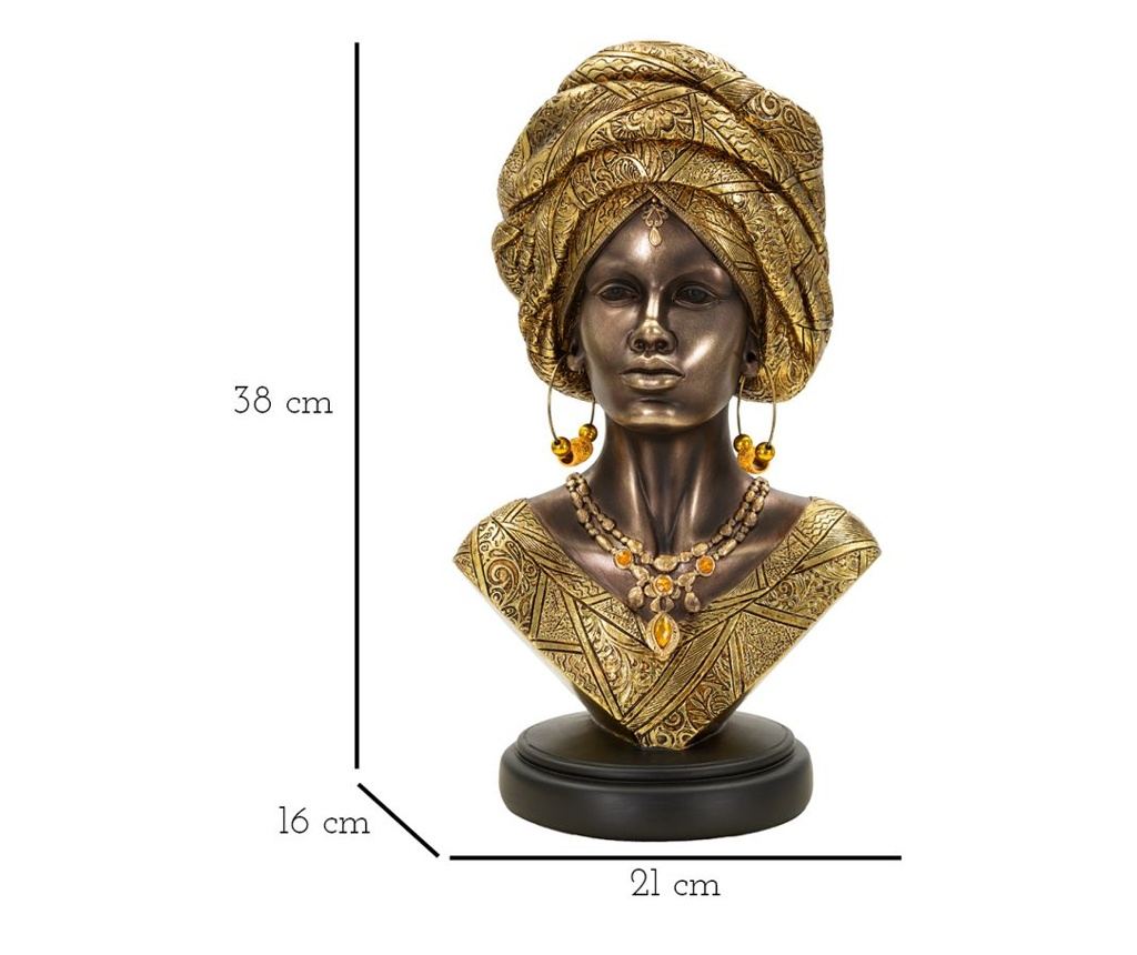 Dekoracija Nairobi Gold 21 cm - 7
