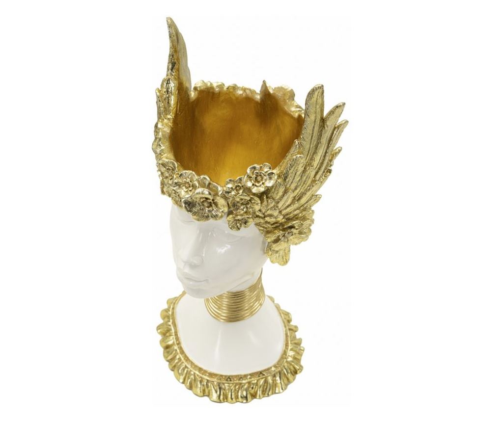 Dekoracija Athena Bijela 18 cm - 3