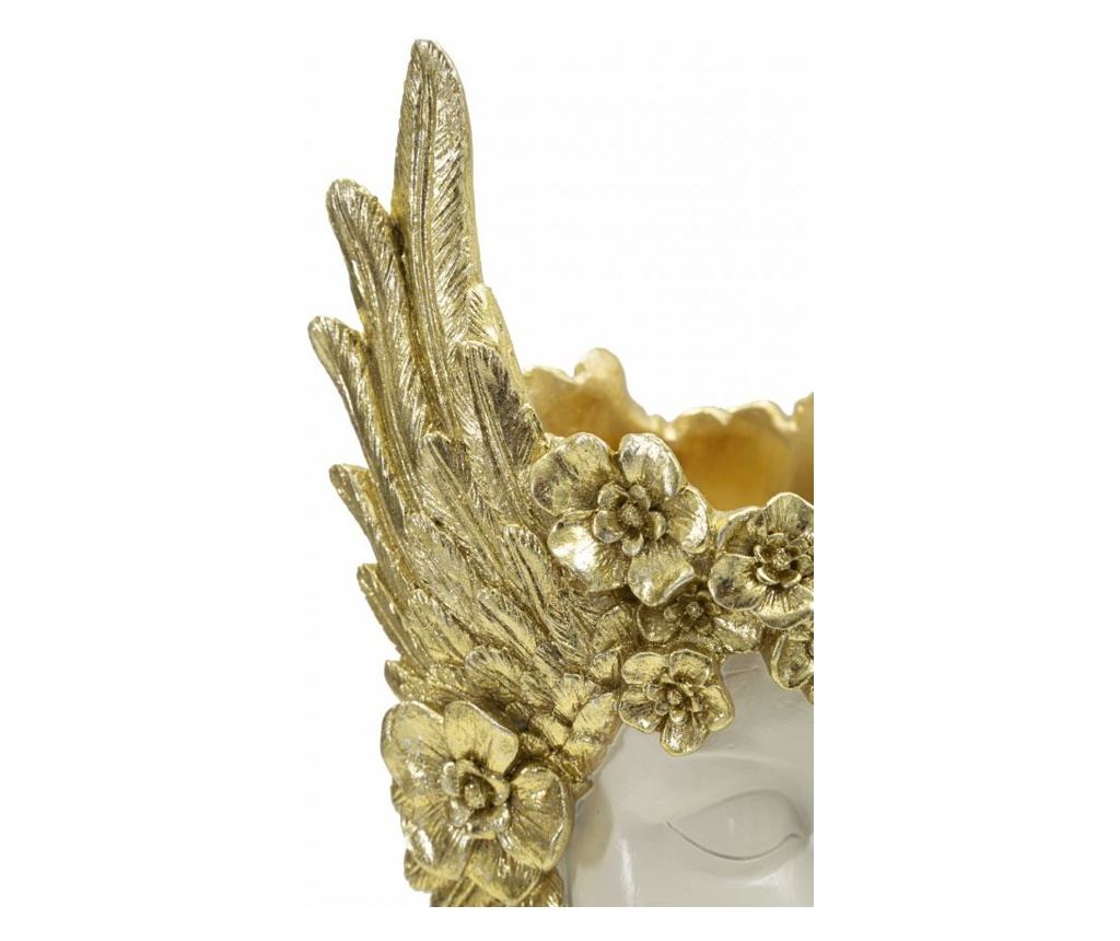 Dekoracija Athena Bijela 18 cm - 5