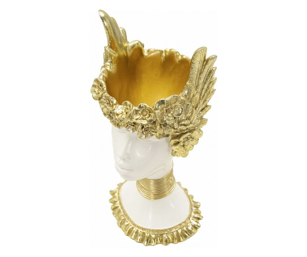 Dekoracija Athena Bijela 15 cm - 3
