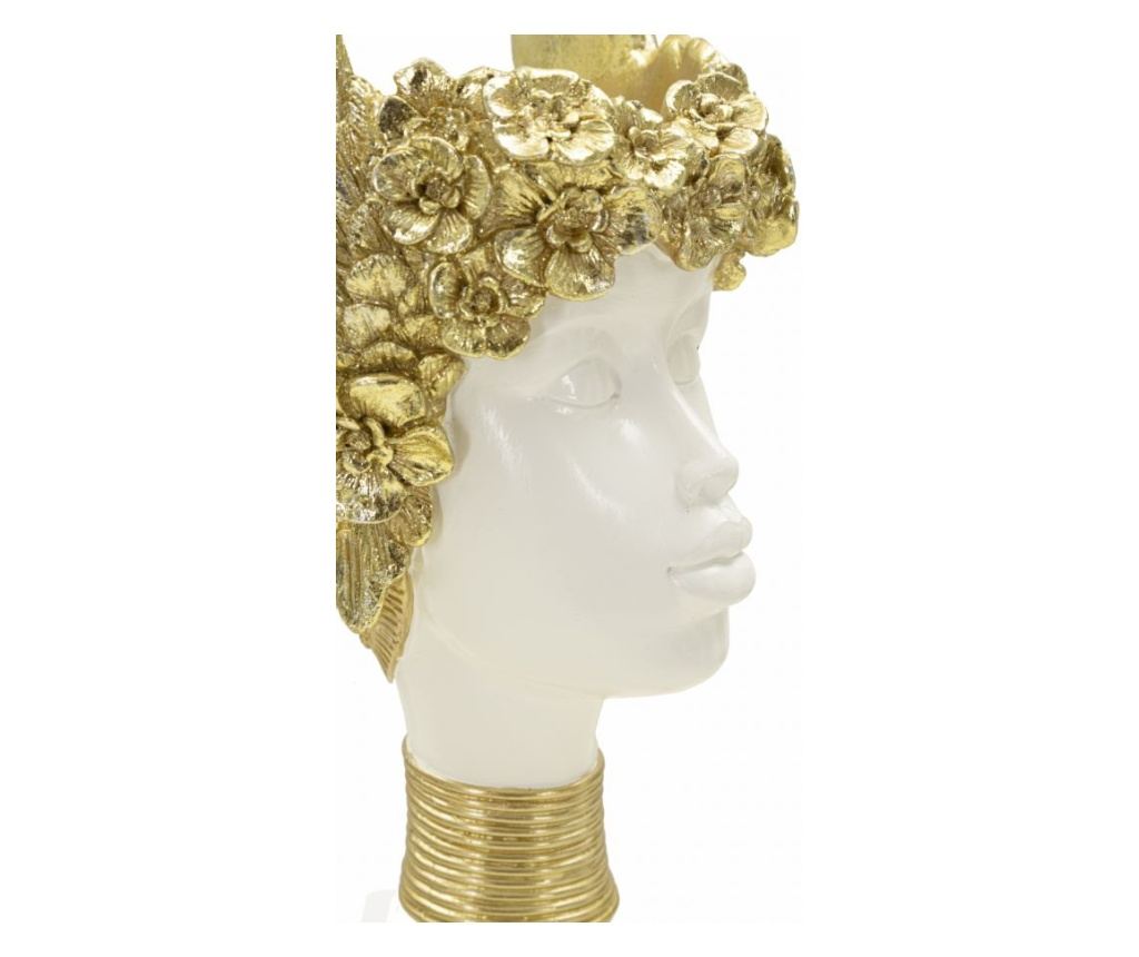 Dekoracija Athena Bijela 15 cm - 5