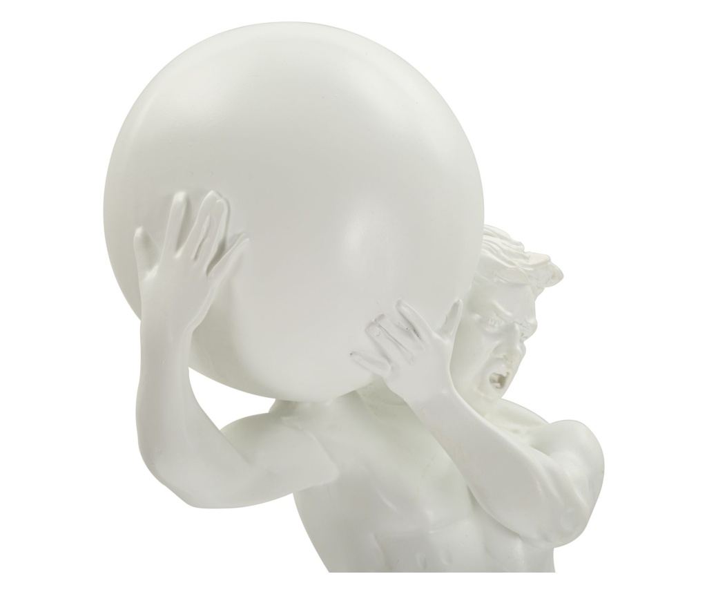 Dekoracija Atlas Bijela 18 cm - 9