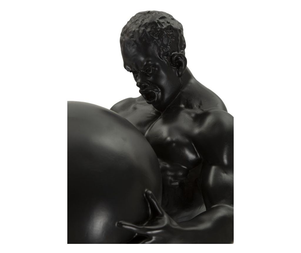 Dekoracija Atlas Crna 19 cm - 3