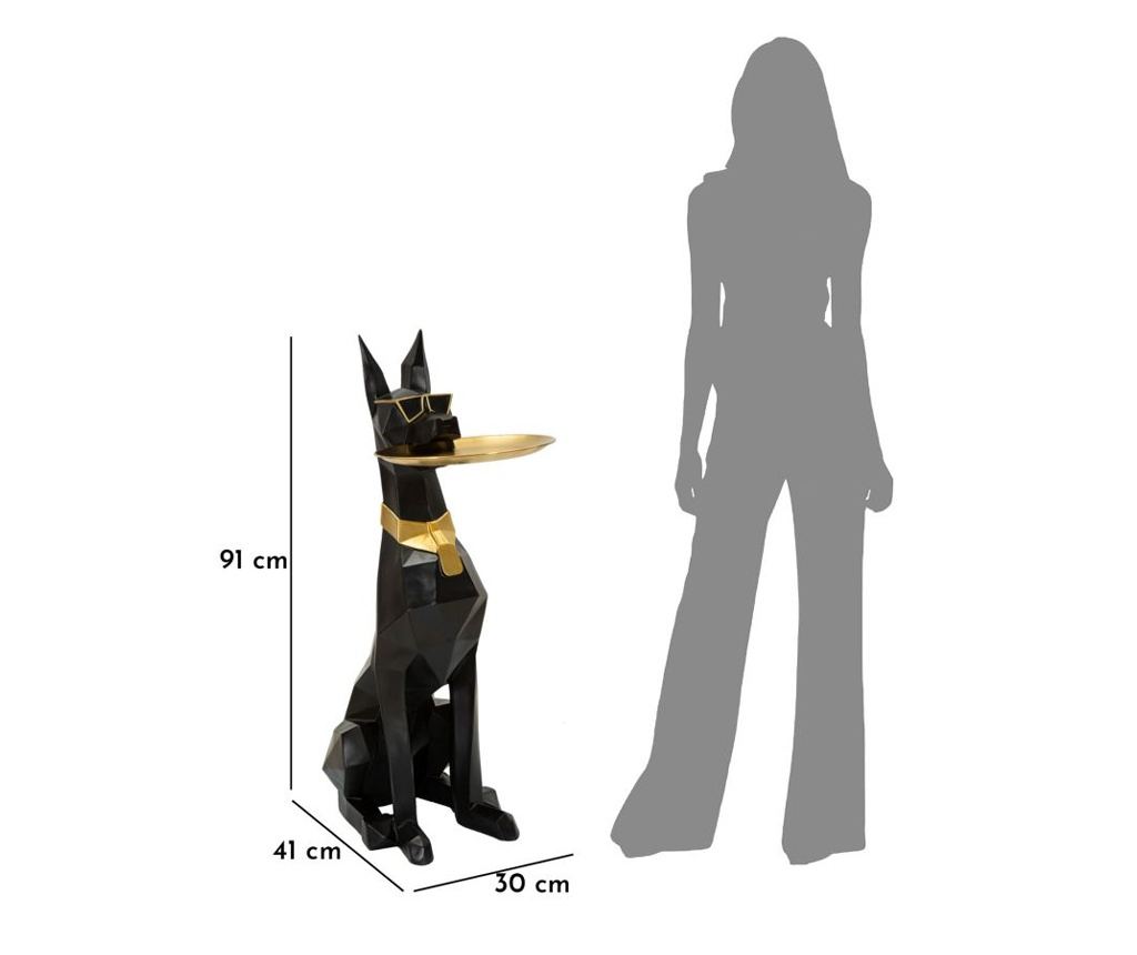 Ukrasni pas crni 30 cm - 10