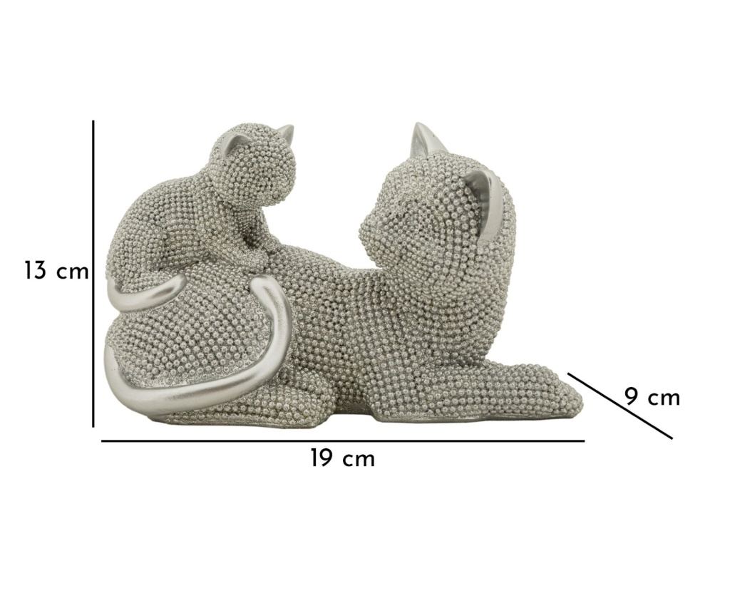 Ukras Sparky Srebrni 19 cm - 9