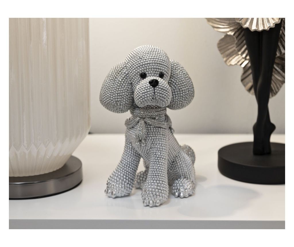 Ukras Sparky Srebrni 15 cm - 5