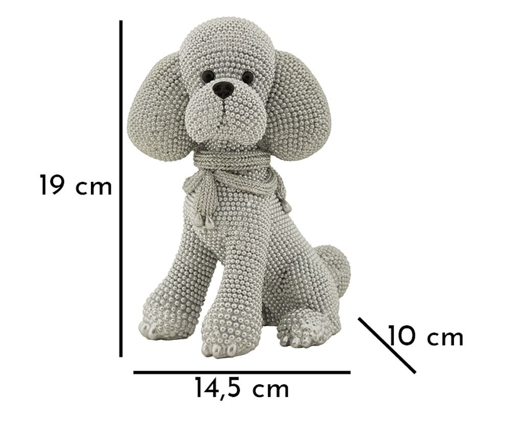 Ukras Sparky Srebrni 15 cm - 6