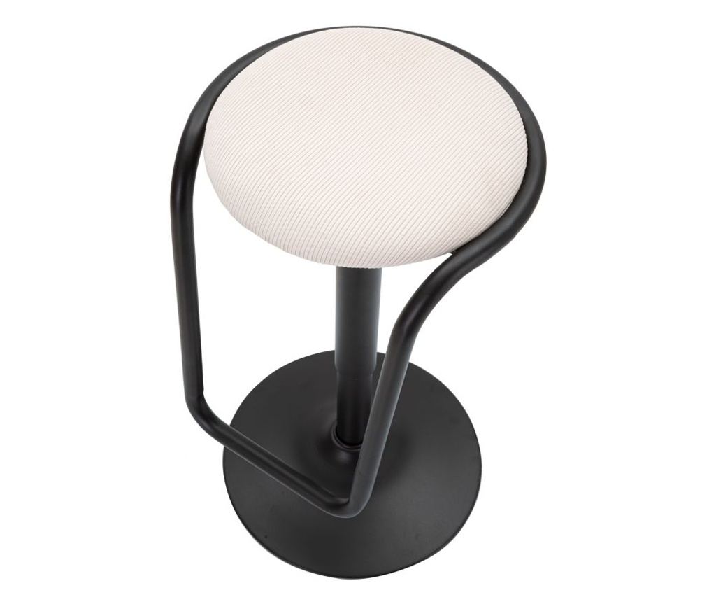 Barska stolica s podizanjem Destiny bijela cm ø 41x61-83 - 4