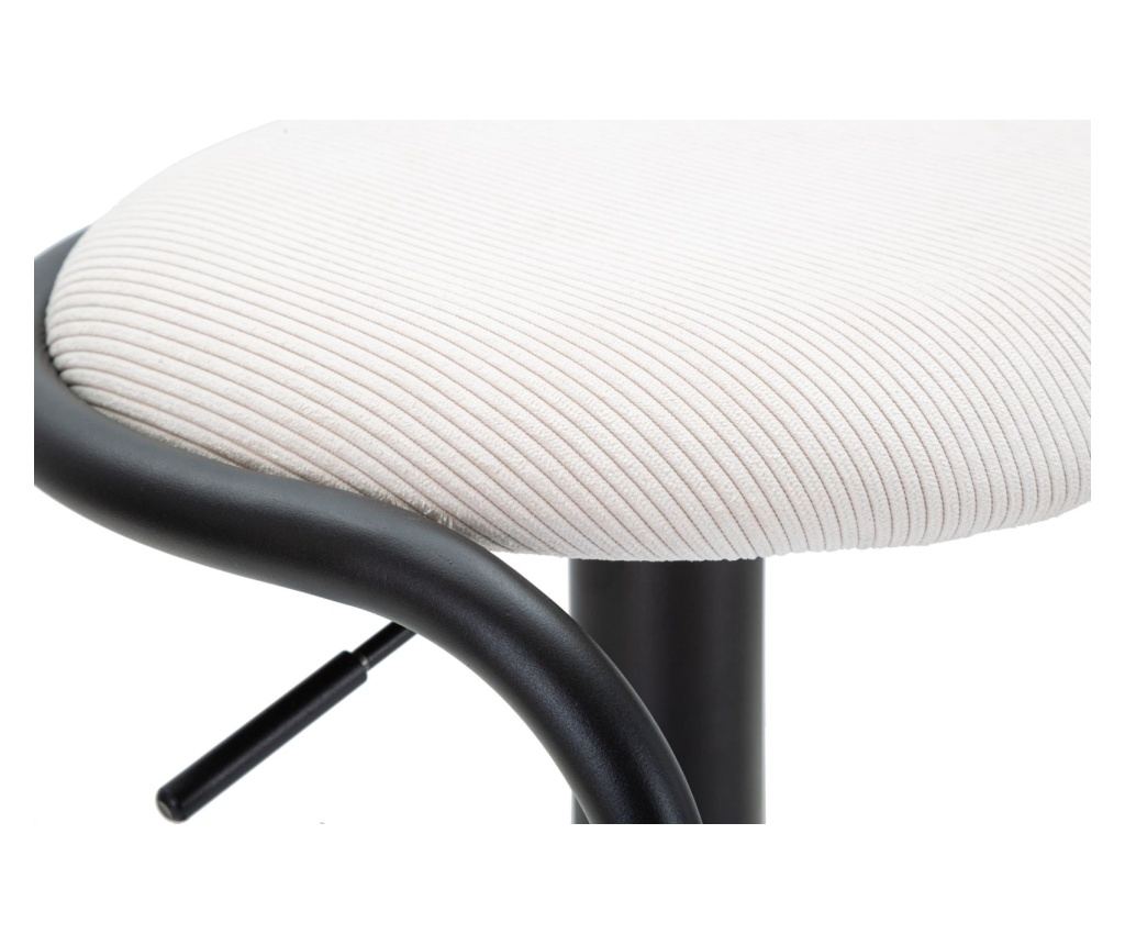 Barska stolica s podizanjem Destiny bijela cm ø 41x61-83 - 5