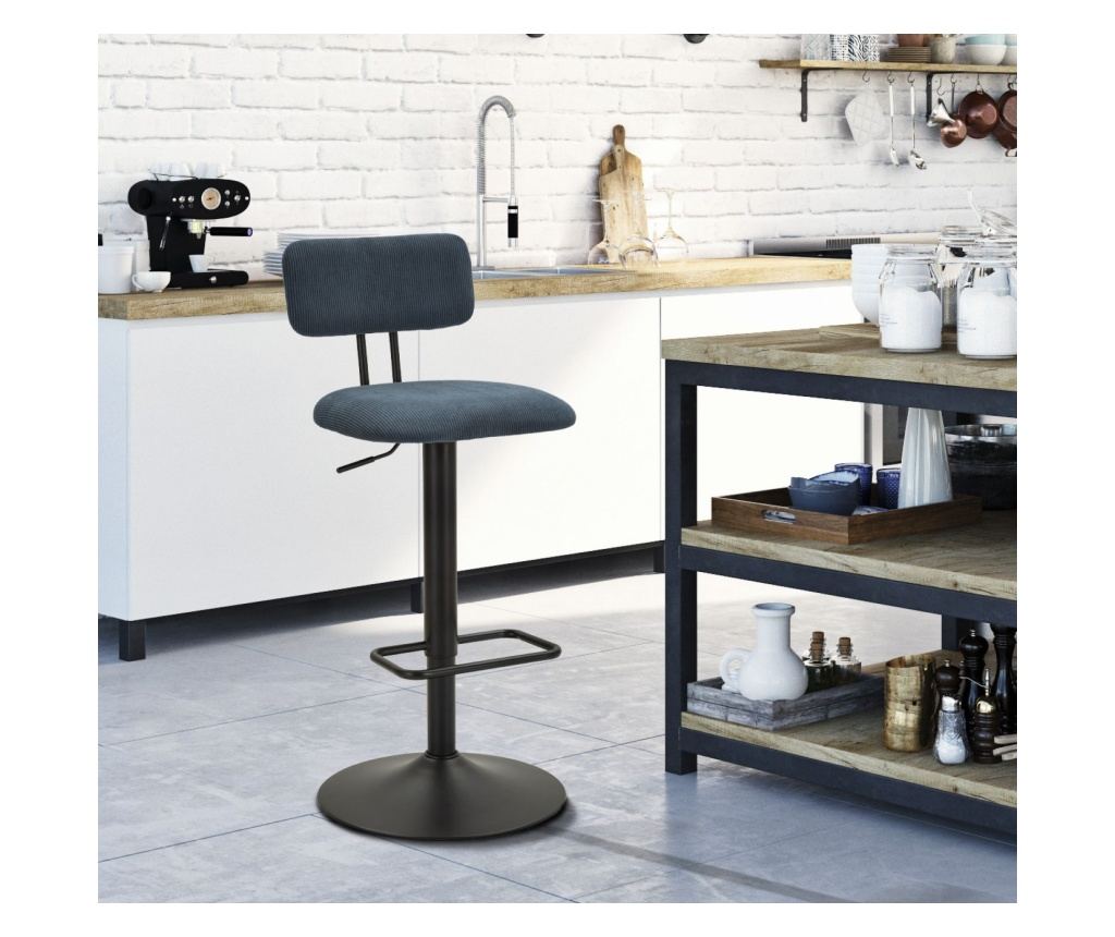 Barska stolica svijetlo crna 41 cm (2 kom) - 13