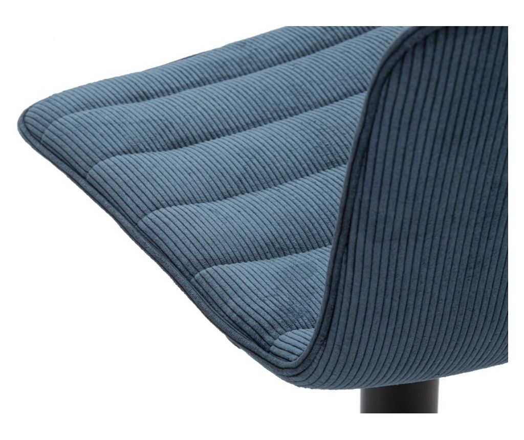 Barska stolica visoka crna 43 cm (2 kom) - 11