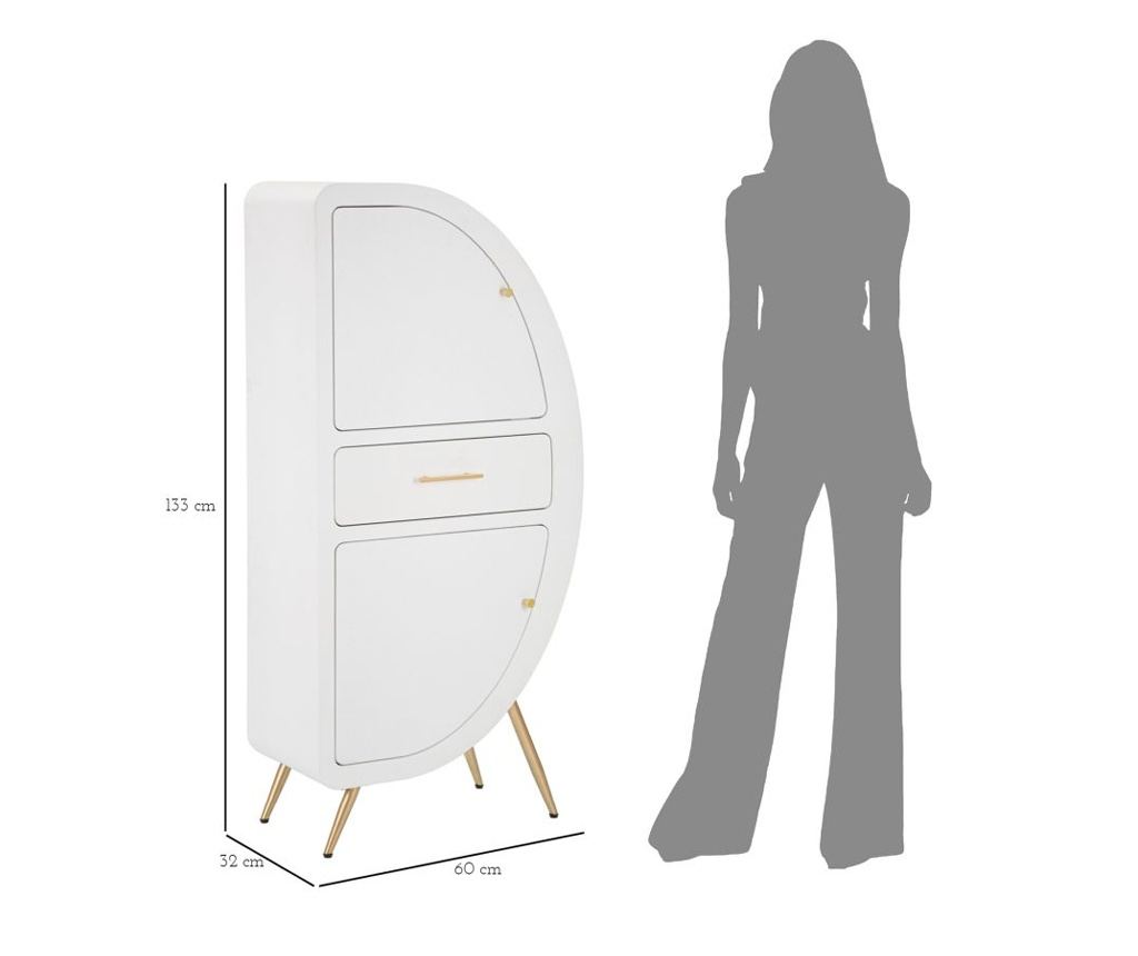 Komoda Venus Bijela 60 cm - 17