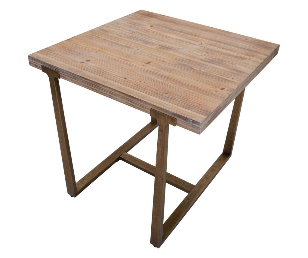 Blagovaonski stol Ankara smeđi 80 cm - 7