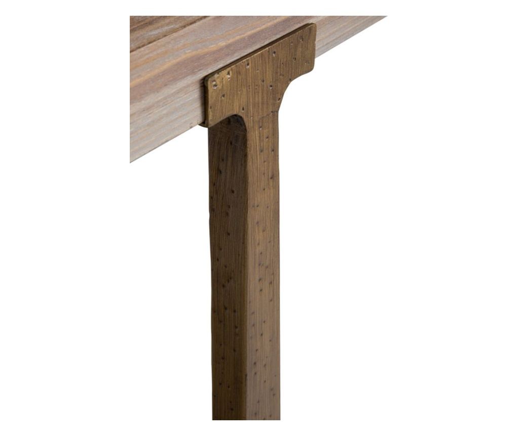 Blagovaonski stol Ankara smeđi 180 cm - 7