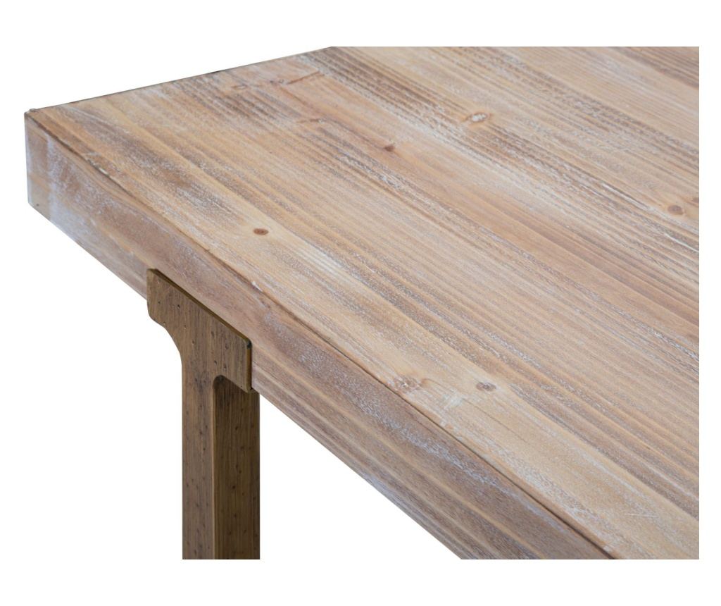 Blagovaonski stol Ankara smeđi 180 cm - 9