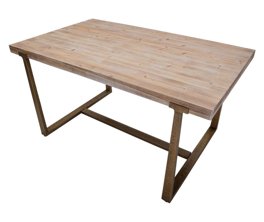 Blagovaonski stol Ankara smeđi 150 cm - 4